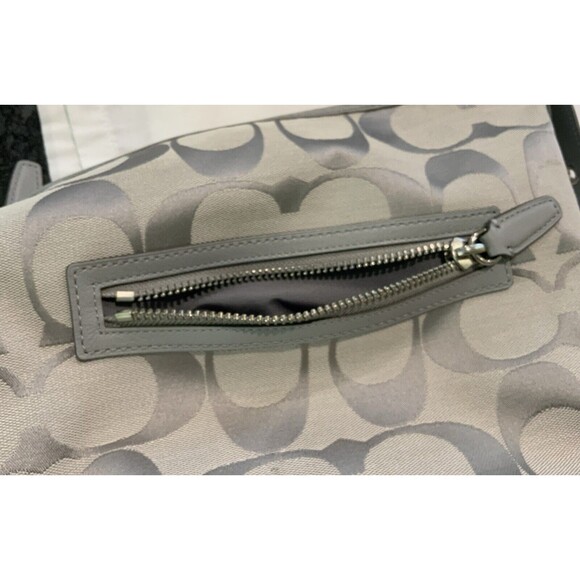 Coach Legacy Signature Crossbody Shoulder Bag Gray G1271-21149 - Picture 6 of 15